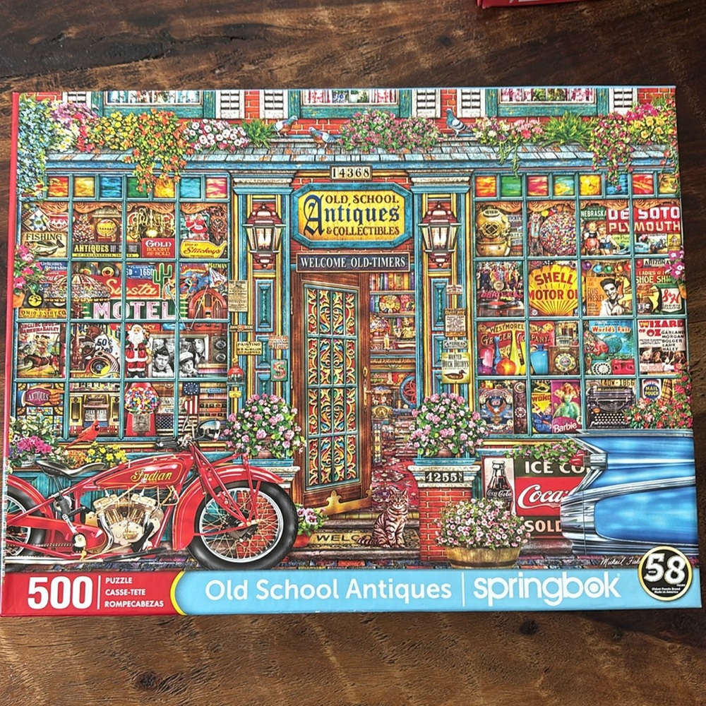 500 piece Springbok puzzle